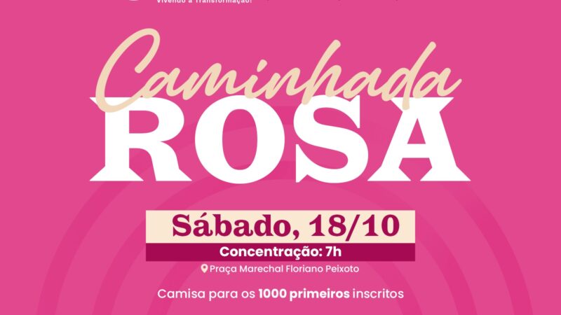 Prefeitura de Itaboraí abre inscrições para a Caminhada Rosa