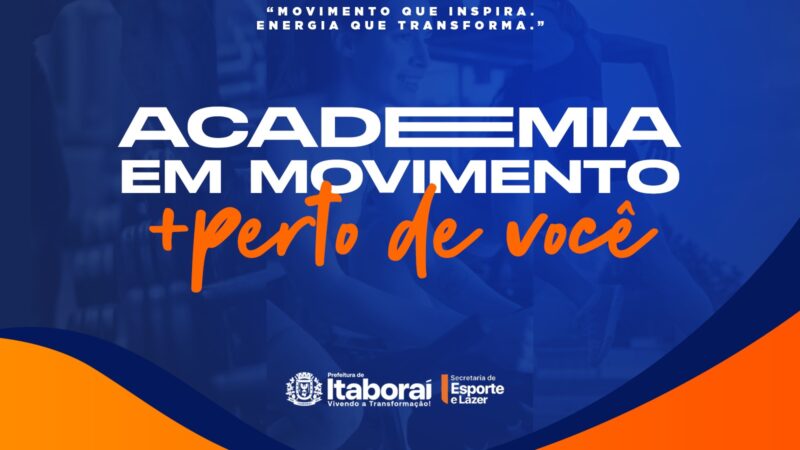 Prefeitura de Itaboraí lança projeto “Academia em Movimento + Perto de Você”