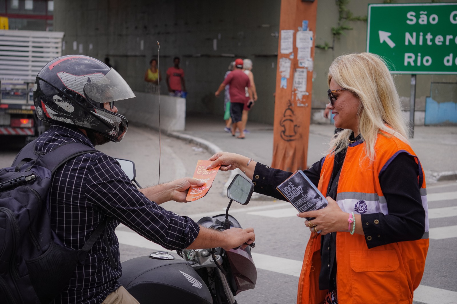 Prefeitura de Itaboraí realiza ação de conscientização sobre o combate ao trabalho infantil em Manilha