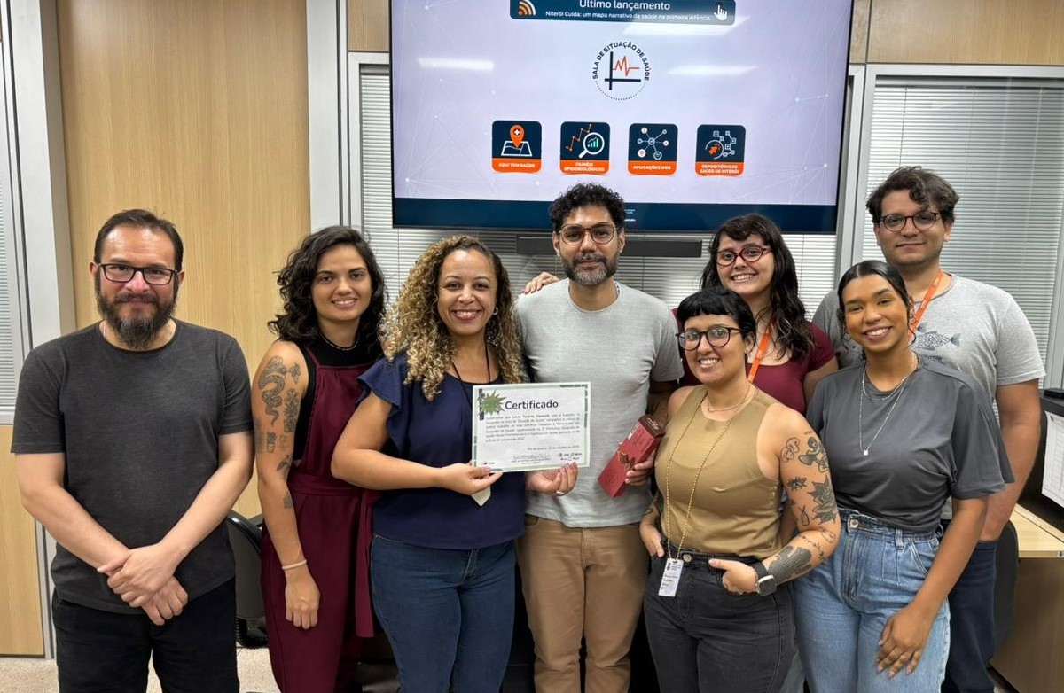 Experiência da Sala de Situação de Saúde de Niterói é premiada em evento científico