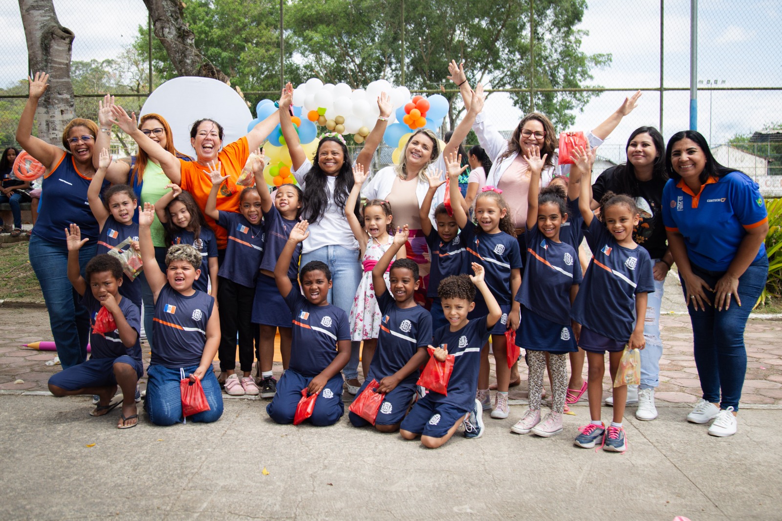 UBS Sambaetiba promove ação especial de Dia das Crianças com equipe e-Multi