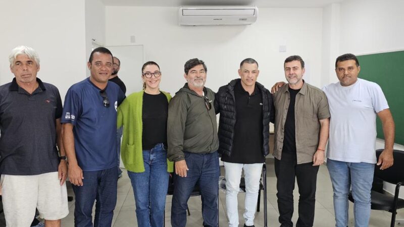 Presidente da Embratur, Marcelo Freixo, participa de reunião na Secretaria de Cultura e Economia Criativa de Arraial do Cabo