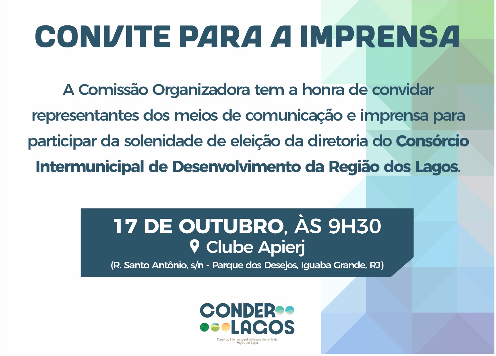 Arraial do Cabo integra o Conderlagos, consórcio intermunicipal para o desenvolvimento regional da Região dos Lagos
