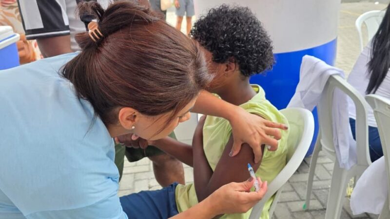 Ação de multivacinação de crianças e adolescentes acontece no shopping Boulevard Maricá na segunda-feira (27)