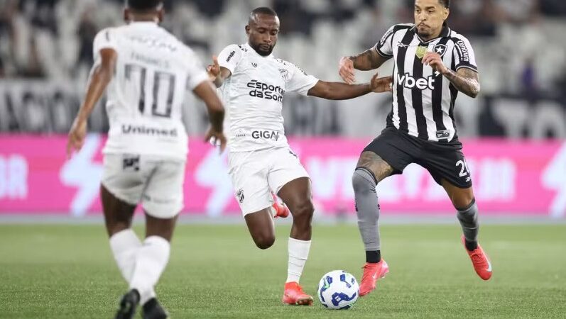 Ceará e Botafogo se enfrentam em duelo da 29ª rodada do Brasileirão