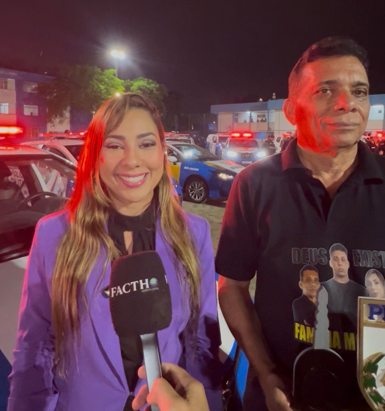 Deputada Giselle Monteiro e Deputado Roberto Monteiro entregam viaturas ao 12º BPM em Niterói