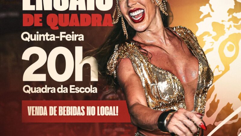 Porto da Pedra retoma ensaios de quadra e inicia inscrições para alas da comunidade rumo ao Carnaval 2026