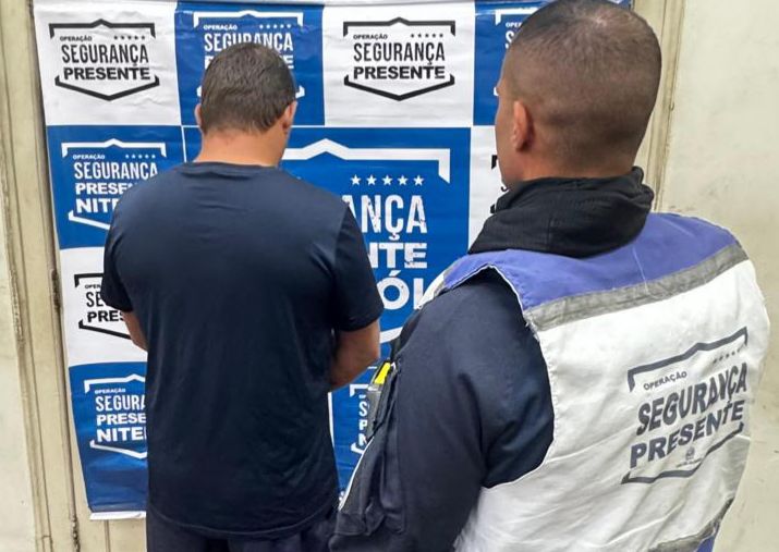 Homem acusado de abusar de menina de 13 anos é preso por Policiais do Programa Segurança Presente, em Niterói