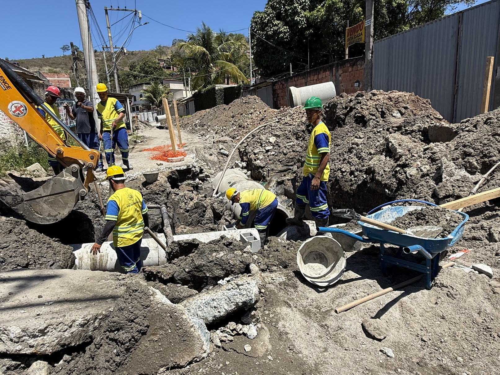 Obras em Santa Izabel seguem a todo vapor 