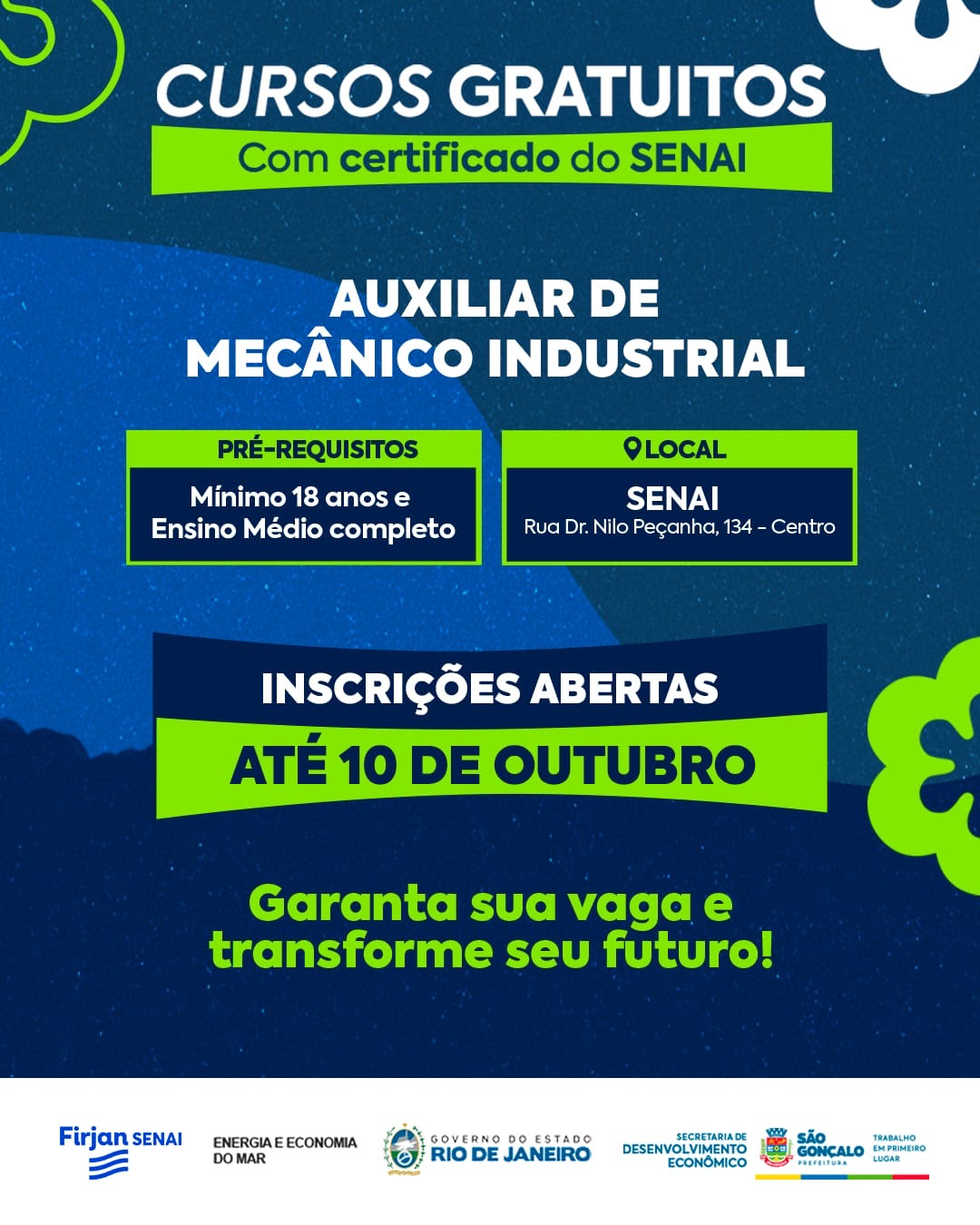 Prefeitura e Governo do Estado oferecem curso profissionalizante gratuito