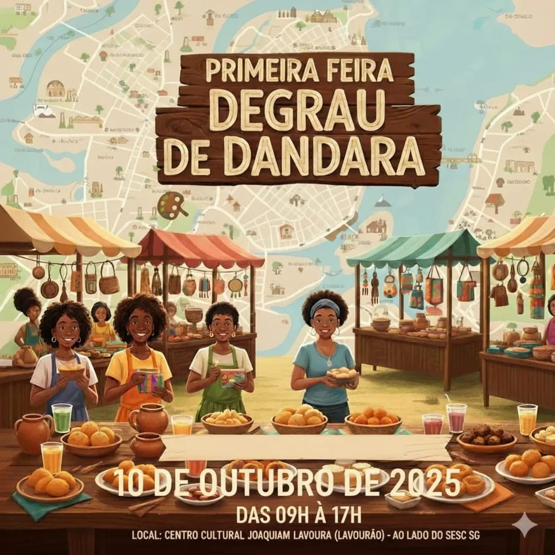 Centro Cultural Joaquim Lavoura recebe feira de artesanato e gastronomia na próxima sexta-feira