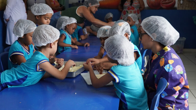 Educação oferece cardápio especial para festejar Dia das Crianças