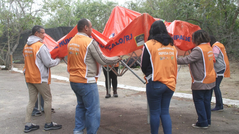 Defesa Civil realiza aula final da 11ª turma do Curso de Voluntários