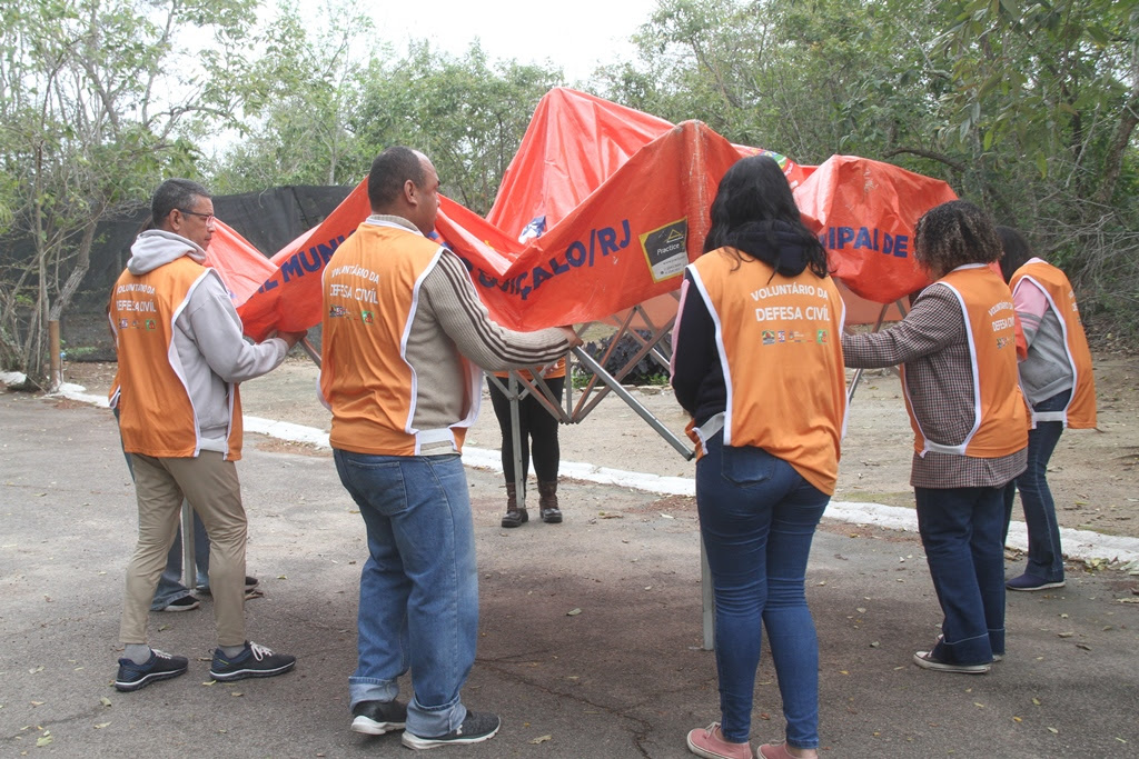 Defesa Civil realiza aula final da 11ª turma do Curso de Voluntários