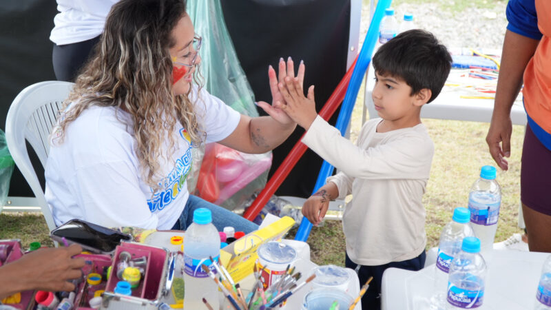 São Gonçalo garante sábado com muita diversão para as crianças em Neves