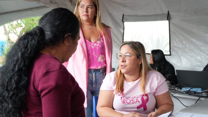 Mamógrafo móvel inicia atendimento na Praça Zé Garoto