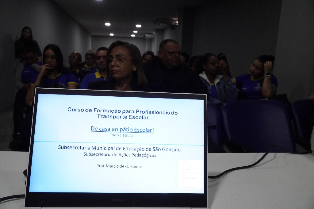 São Gonçalo promove capacitação para profissionais de transporte escolar