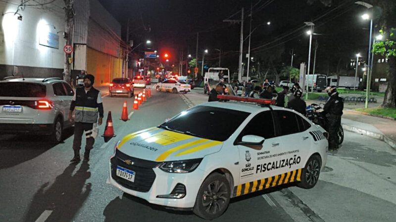 São Gonçalo aborda mais de 550 motos em dois dias na operação Tolerância Zero