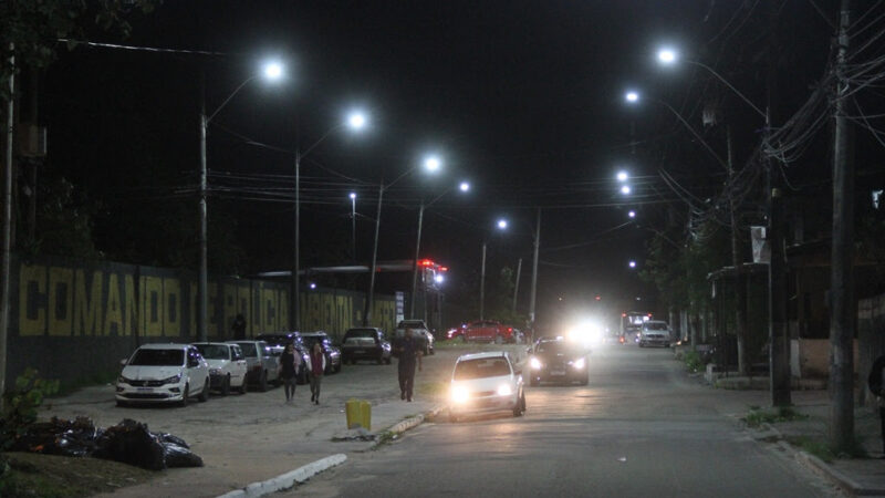 Prefeitura realiza trabalho de iluminação e conservação no Colubandê