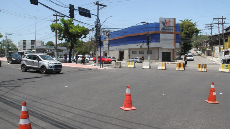 Prefeitura realiza mudança de trânsito no bairro São Miguel 