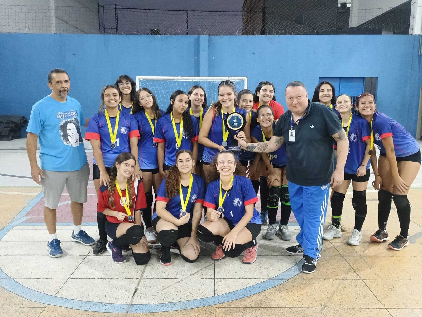 JESG finaliza partidas do vôlei feminino e masculino
