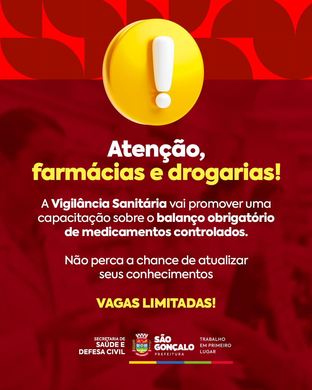 Vigilância Sanitária promove capacitação para comerciantes