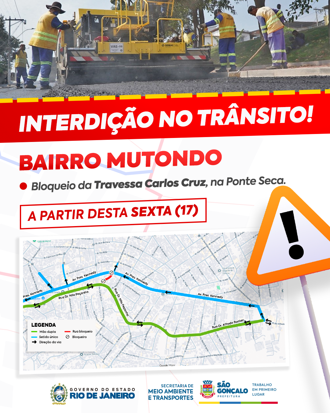 Mutondo terá interdição para obras do MUVI  