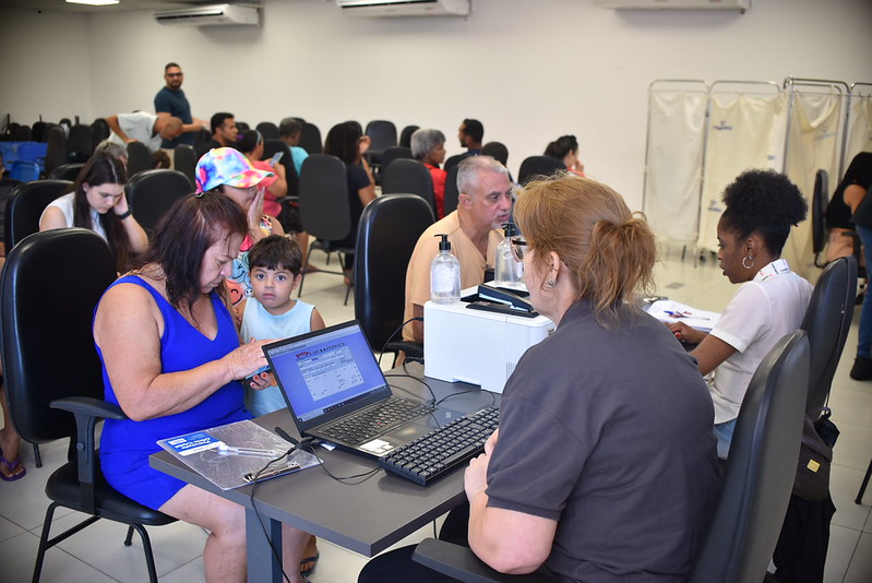 Maricá reúne 100 doadores de sangue em ação solidária no Banco Mumbuca