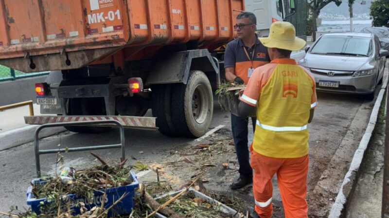 Clin realiza mais uma edição do projeto “Bota Fora” em Jurujuba e recolhe 820 quilos de resíduos