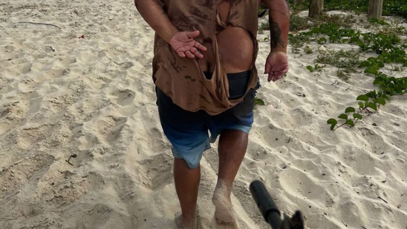 Policiais Militares do 12º batalhão prendem homem acusado de homicídio em ponta negra, maricá