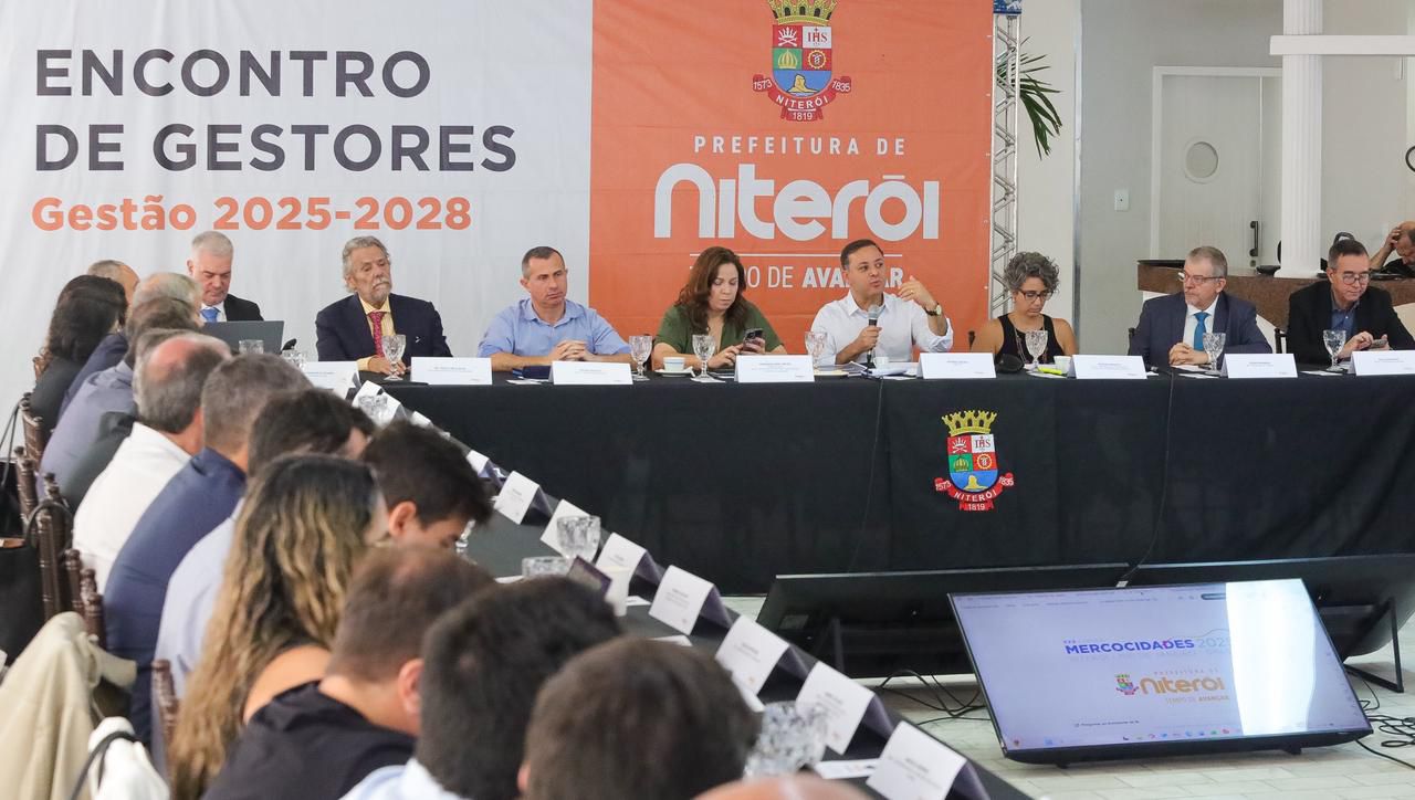 Prefeitura de Niterói apresenta avanços nas metas do Plano Anual durante 9º Encontro de Gestores