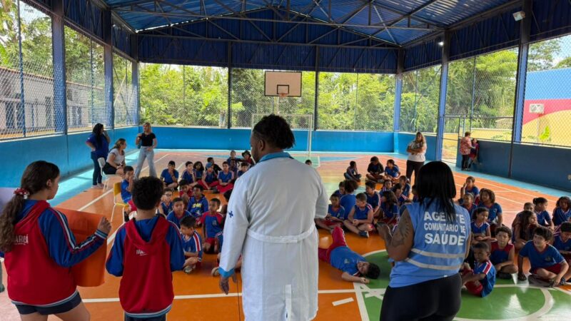 Maricá reforça orientação sobre escabiose (sarna) em ação do Programa Saúde na Escola