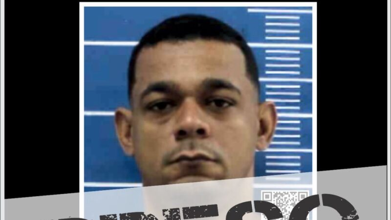 Foragindo é Localizado e preso pelos policiais militares do 12º BPM