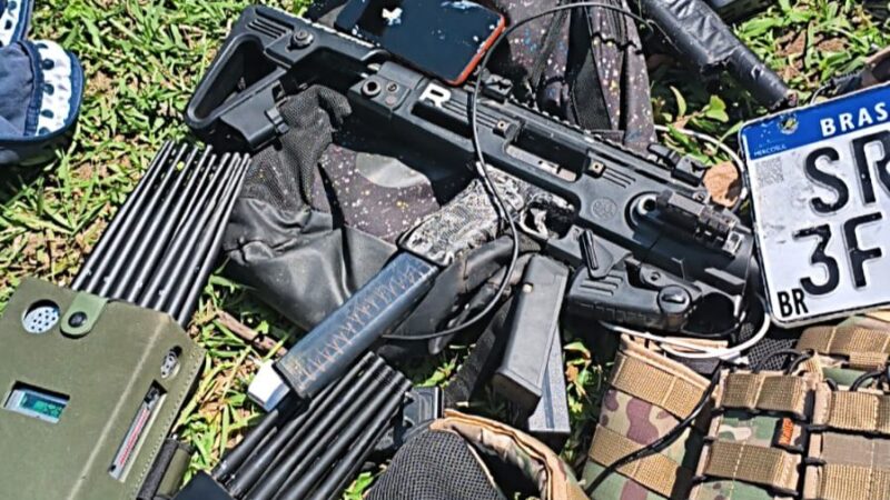 Pressão de fuzil em Itaboraí: policial militar é baleado durante confronto; um suspeito é preso