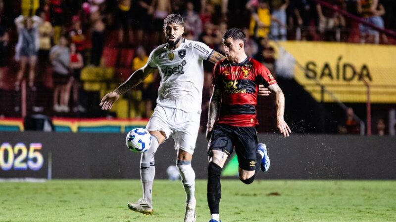 Botafogo x Sport: onde assistir, horário e prováveis escalações pela 34ª rodada do Brasileirão