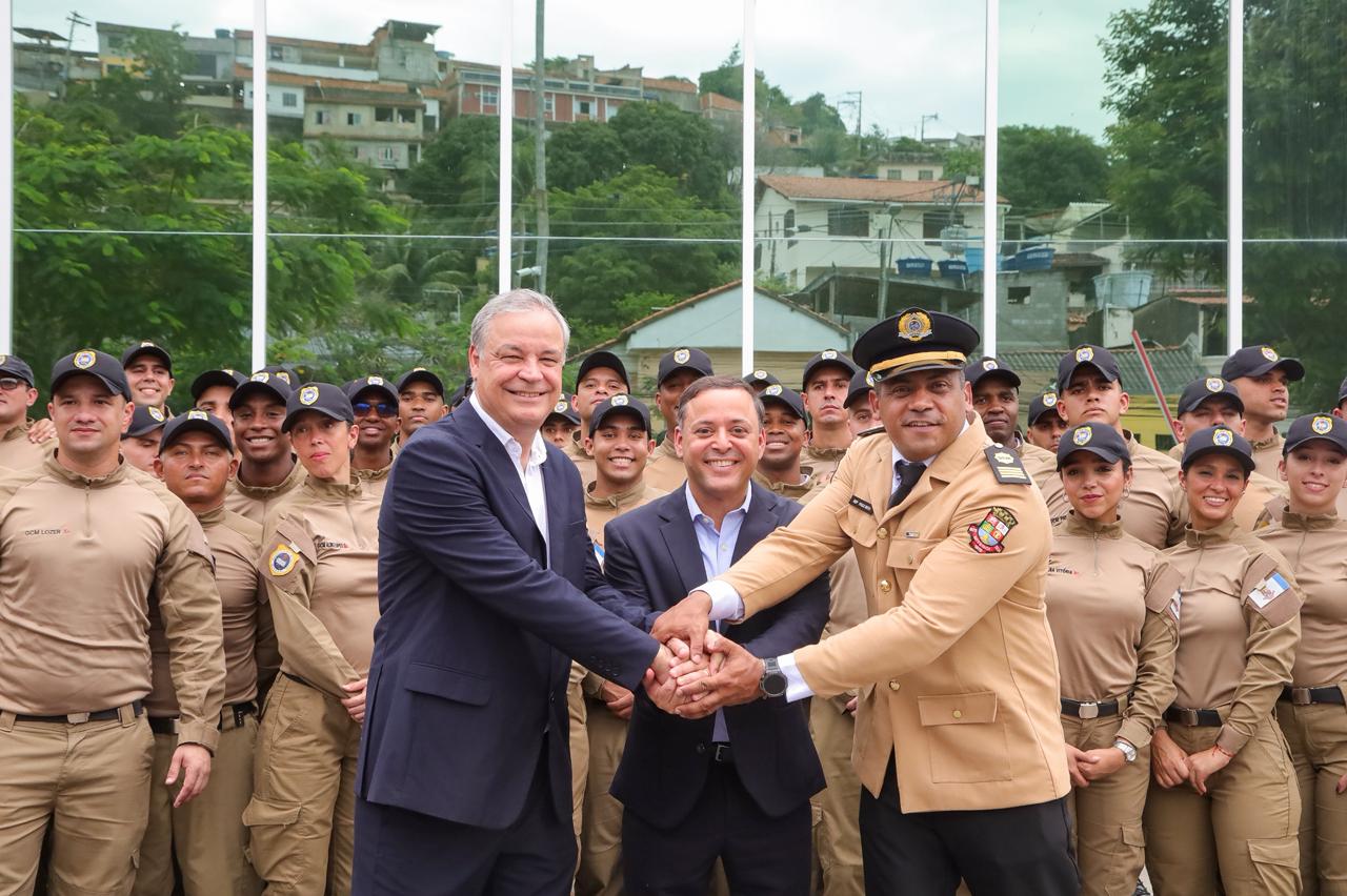 Guarda Civil Municipal de Niterói recebe 80 novos agentes que passaram por curso de formação
