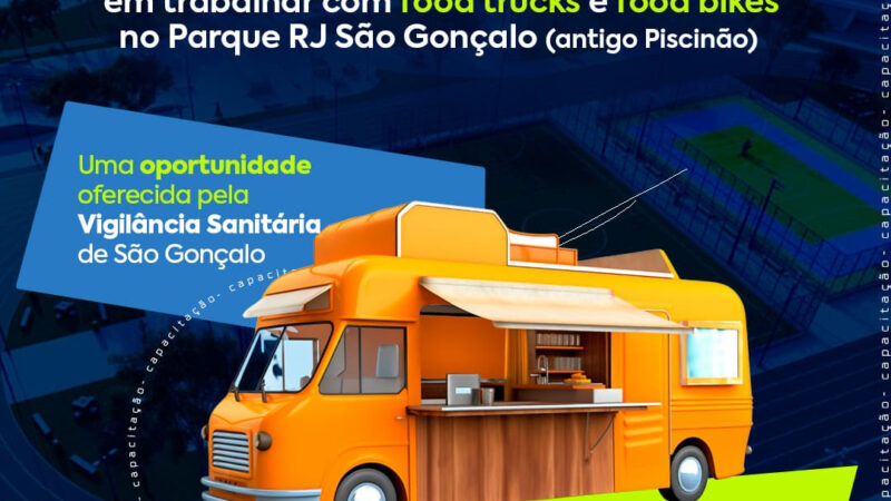 Vigilância Sanitária de São Gonçalo inscreve para capacitação sobre manejo de alimentos