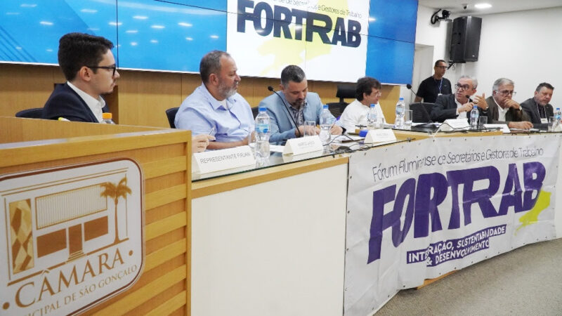 São Gonçalo recebe Fórum Fluminense de Secretários e Gestores de Trabalho 