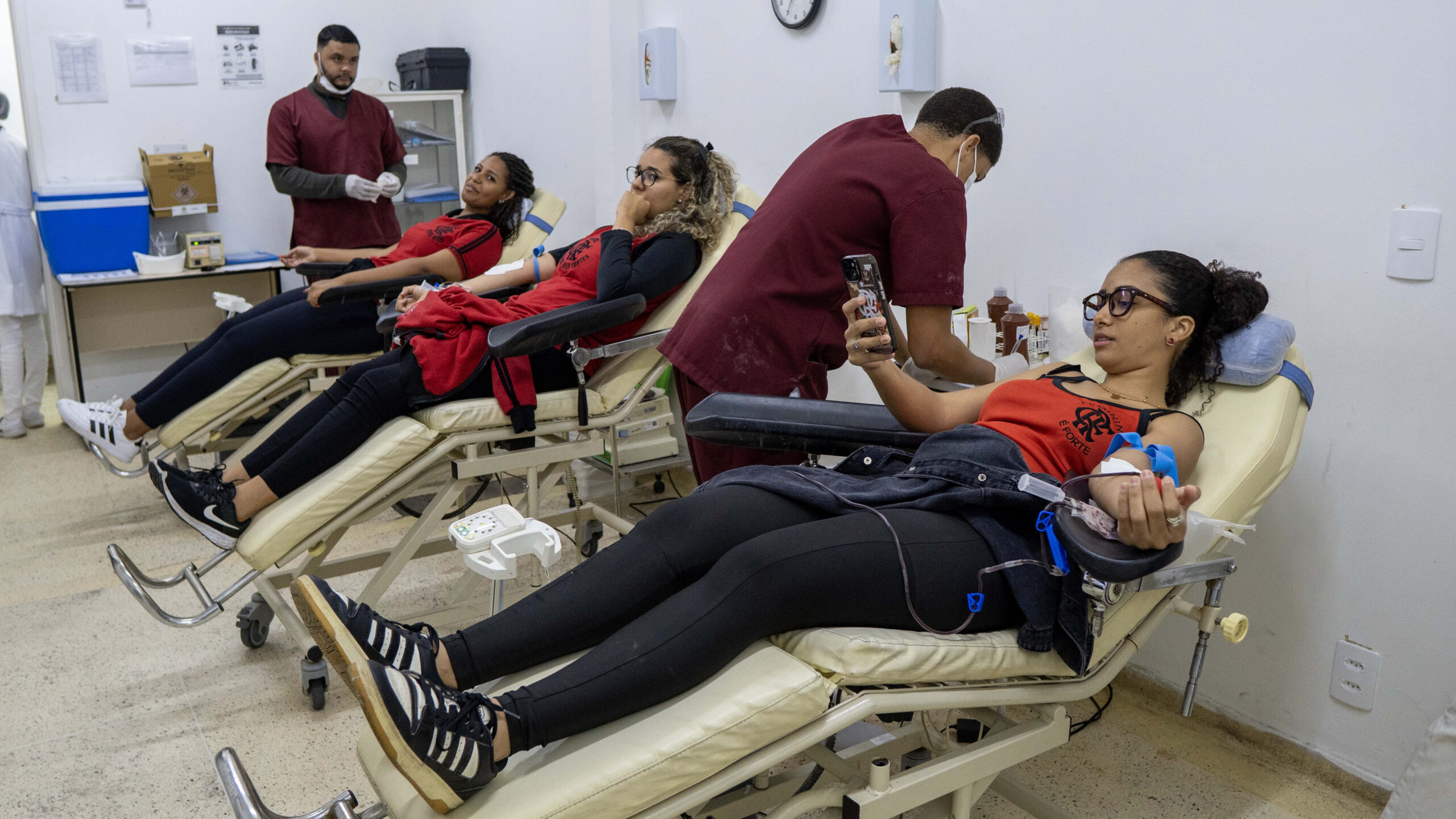 Hemonúcleo bate recorde de doações em um dia com a Torcida Organizada Raça Rubro-Negra