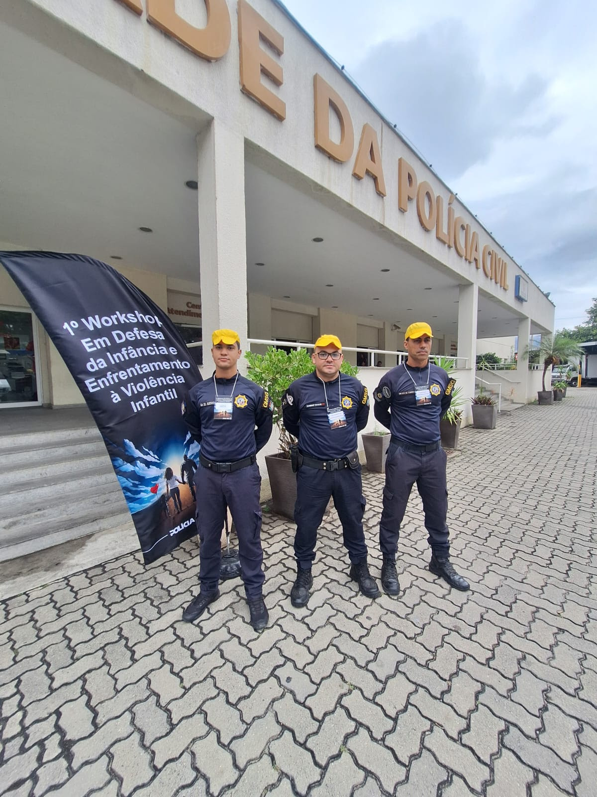 Guardas da Ronda Preventiva Escolar participam de workshop da Polícia Civil
