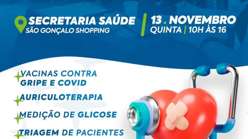 Funasg faz ação para servidores na sede da Secretaria de Saúde 