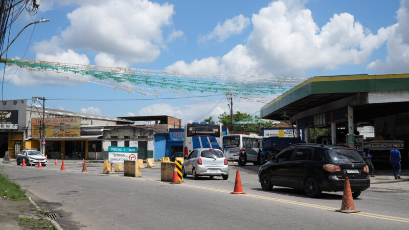 Trânsito no trecho 4 do MUVI é alterado nesta segunda-feira