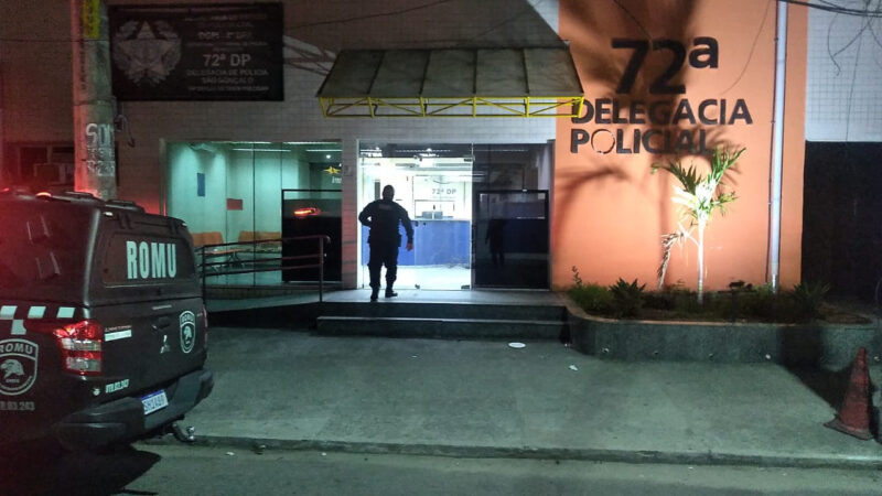 Guarda Municipal de São Gonçalo detém três pessoas por tentativa de furto de cabos