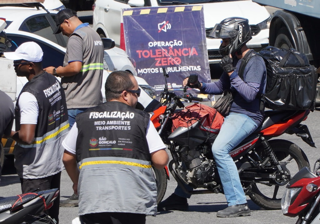 Operação Tolerância Zero realiza mais de 750 abordagens a motociclistas em uma semana em São Gonçalo