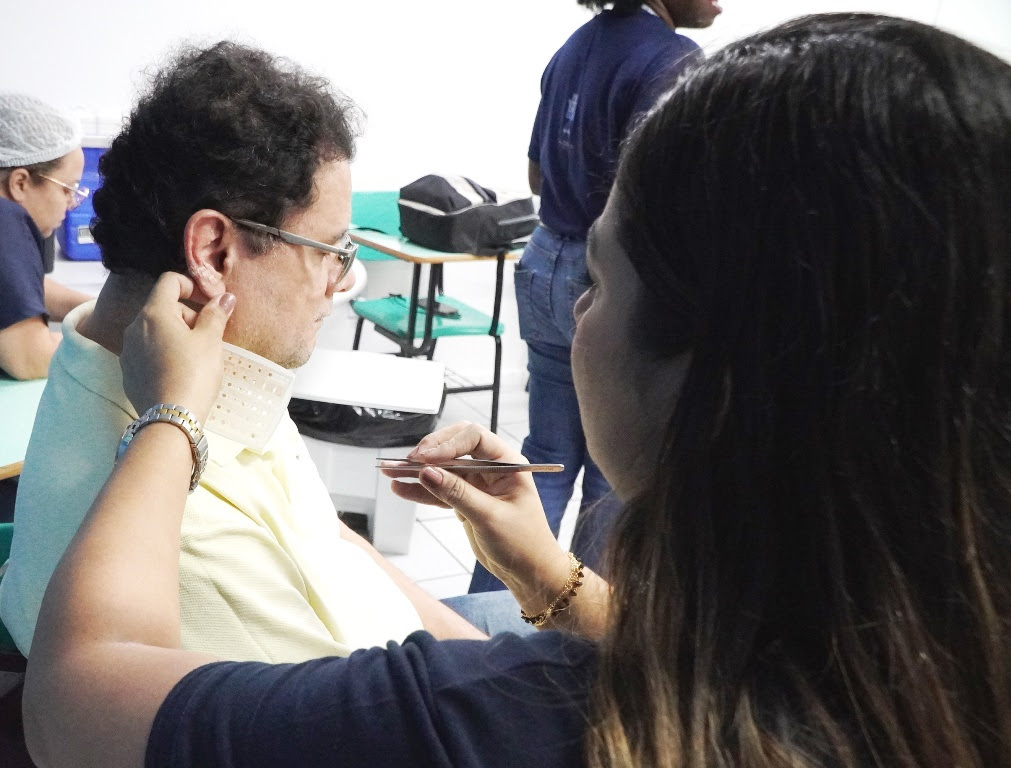 Funasg realiza ação para servidores da Secretaria de Saúde e Defesa Civil