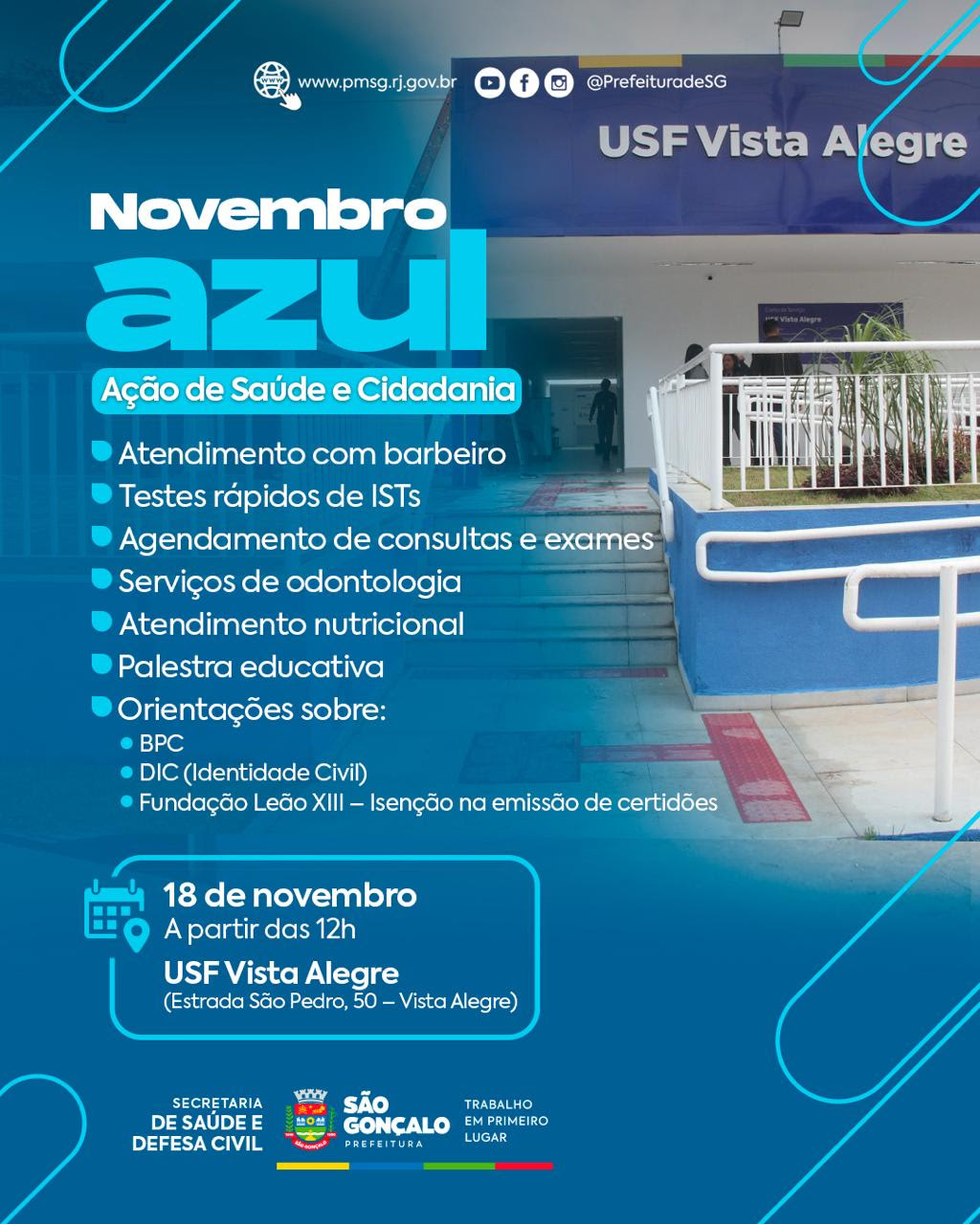  Ações de saúde e cidadania na USF de Vista Alegre