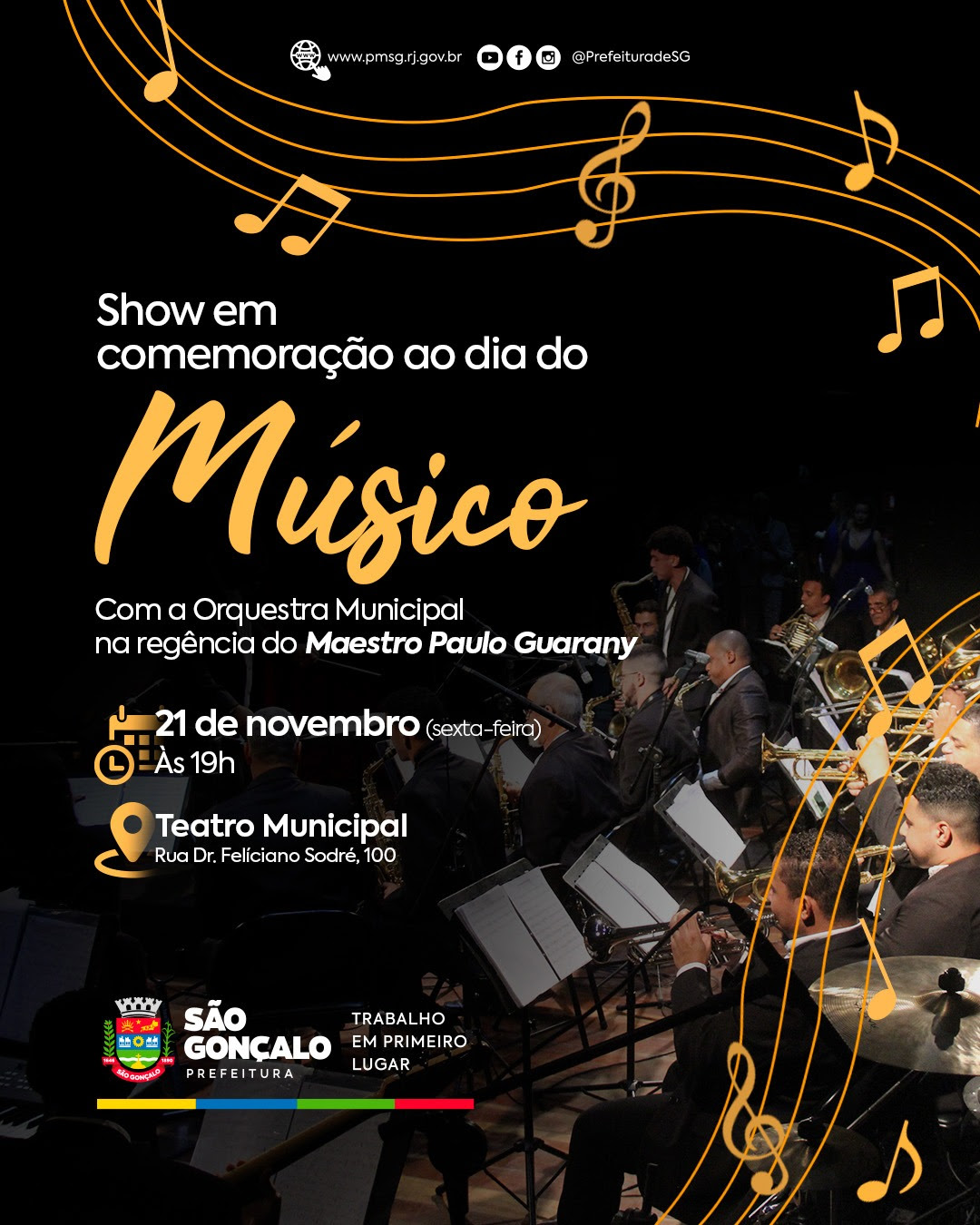 São Gonçalo tem programação cultural diversa no Teatro Municipal