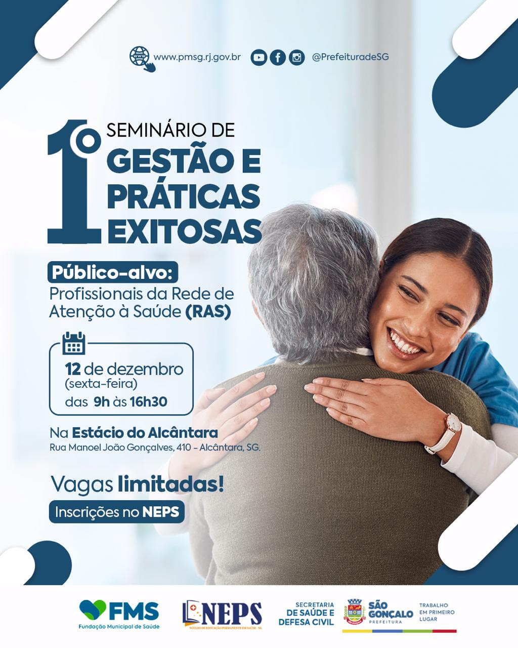 São Gonçalo promove seminário sobre boas práticas na Saúde