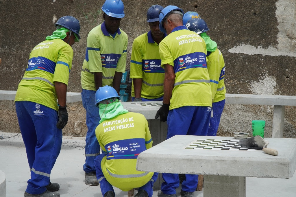 Obras do Praça Renovada no Jardim Miriambi estão 80% concluídas