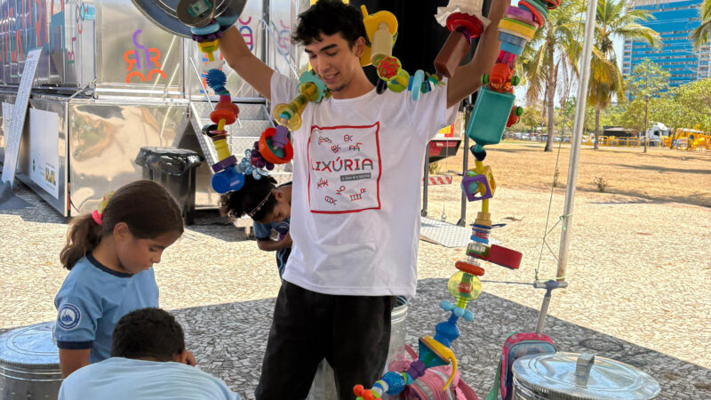 São Gonçalo receberá exposição sobre descarte de resíduos com o Busão das Artes